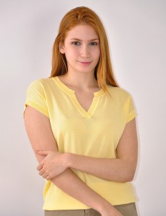 CAMISOLA C/GOLA BICO