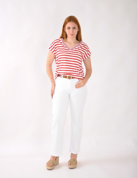 CAMISOLA C/RISCAS