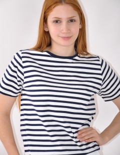 CAMISOLA ESTAMPADA C/RISCAS