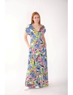 VESTIDO COMPRIDO ESTAMPADO