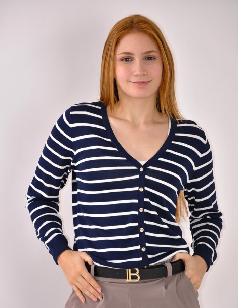 CHAQUETA RAYAS 