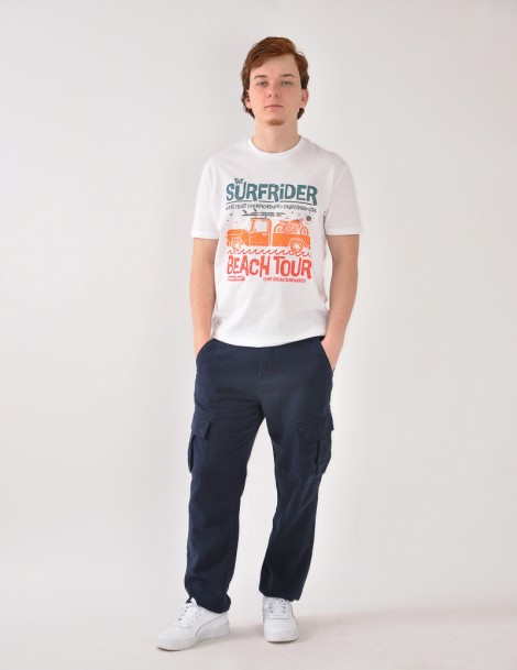 PANTALÓN LINO CARGO