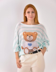 BLUSA PUNTO ESTAMPADA