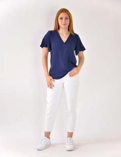 BLUSA GOLA EM BICO