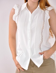 BLUSA COM FOLHO