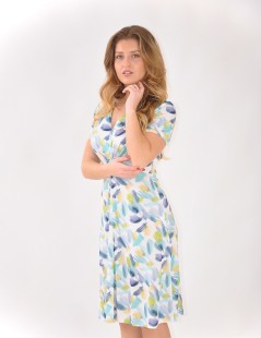 VESTIDO M/CORTA ESTAMPADO