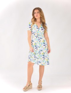 VESTIDO M/CORTA ESTAMPADO