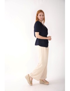 PANTALÓN ANCHO PLIEGUE C/CINTURÓN