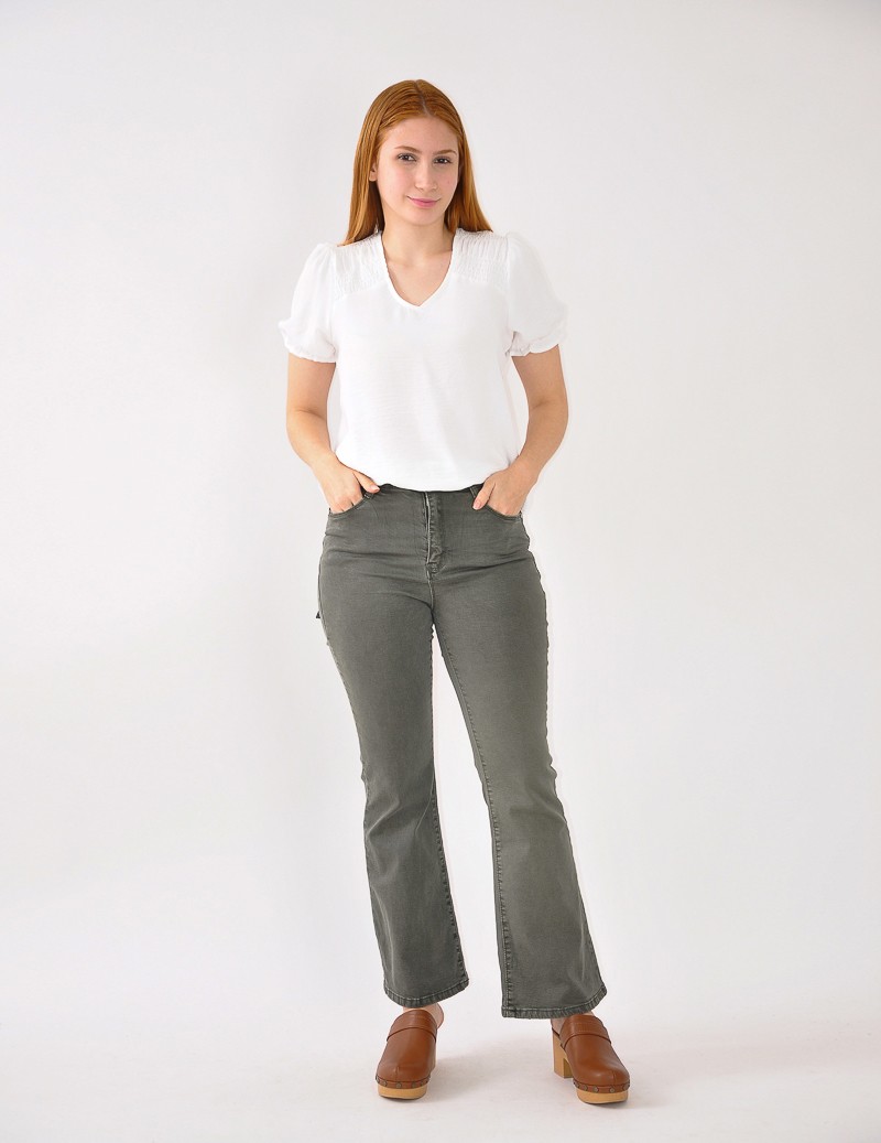 PANTALÓN SARGA CAMPANA 