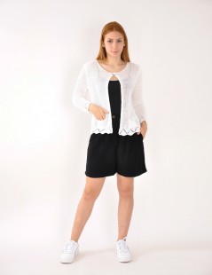 CHAQUETA PUNTO C/1 BOTÓN 