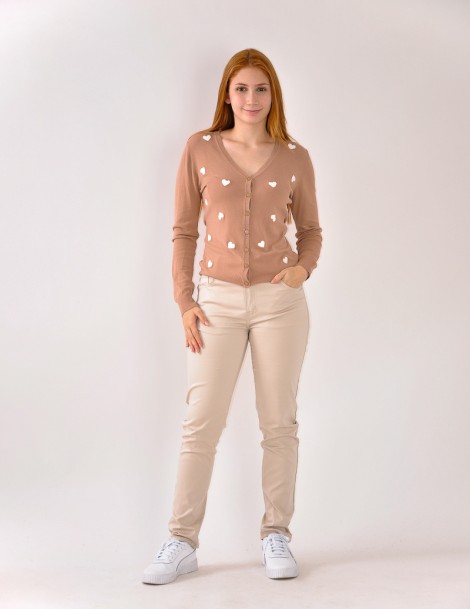 CARDIGAN C/CORAZONES