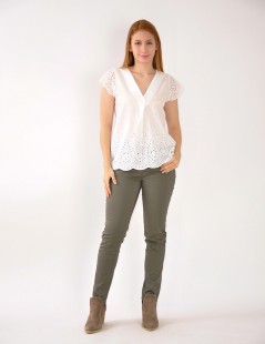 BLUSA BORDADA
