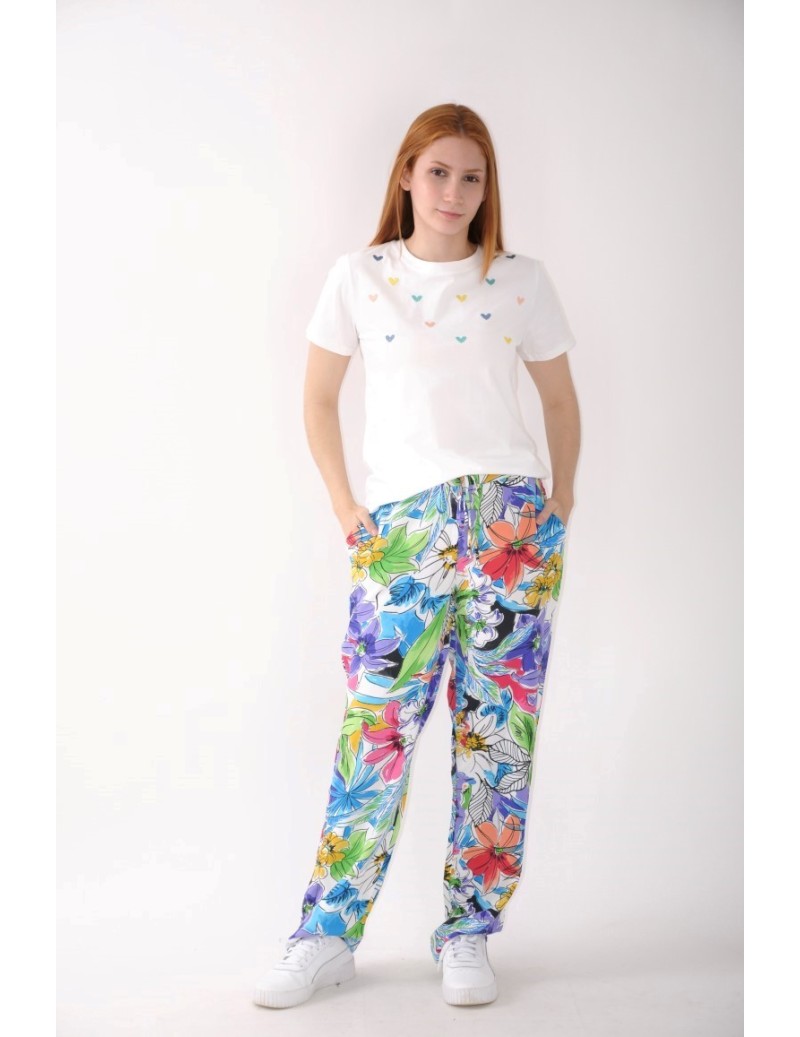 PANTALÓN FLUIDO ESTAMPADO
