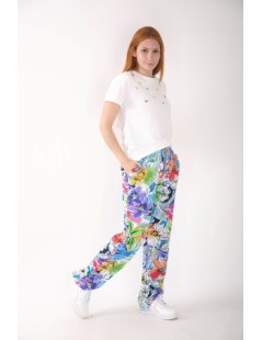 PANTALÓN FLUIDO ESTAMPADO