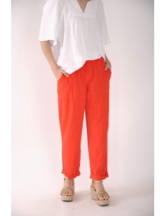 PANTALÓN TOBILLERO LINO