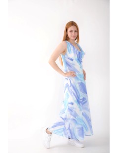 VESTIDO LARGO ESTAMPADO