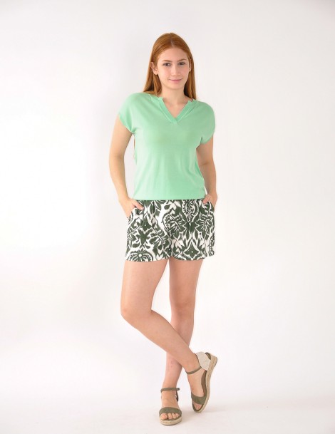 CAMISOLA C/GOLA BICO