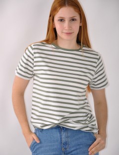 CAMISETA ESTAMPADA RAYAS 