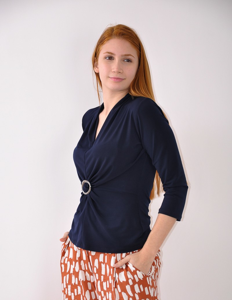 BLUSA PLIEGUES 