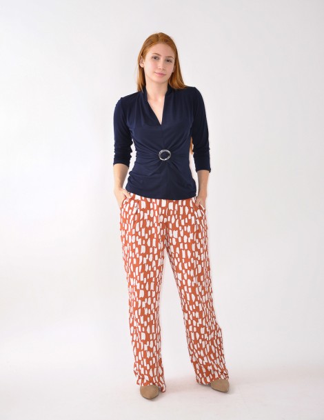 BLUSA PLIEGUES 