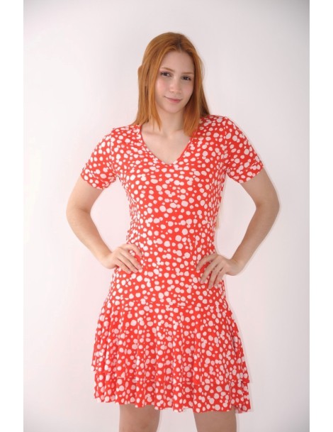 VESTIDO VOLANTES