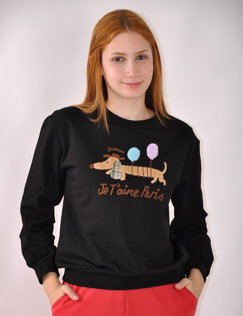 SUDADERA ESTAMPADA 