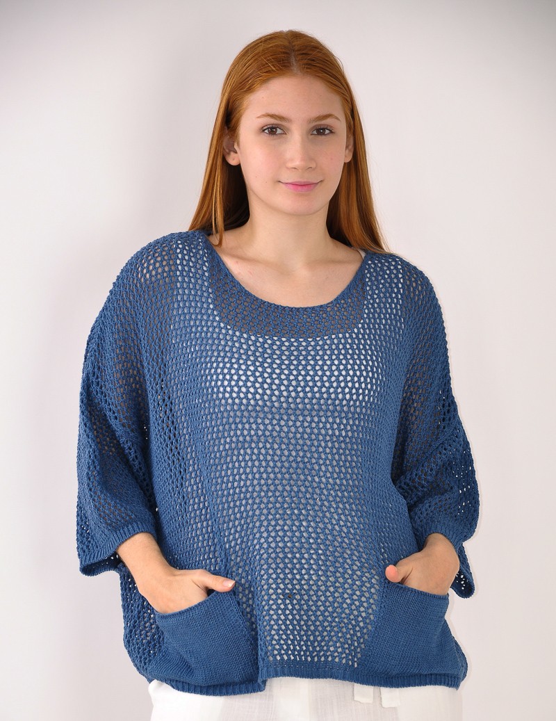 BLUSA C/BOLSILLOS