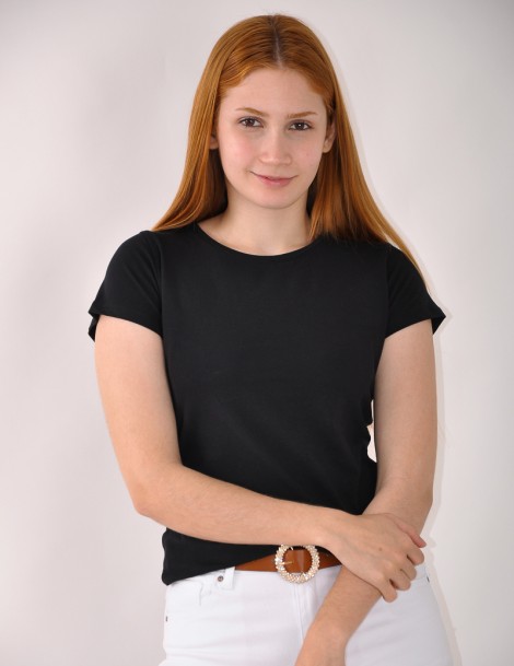T-SHIRT BASICA GOLA REDONDA