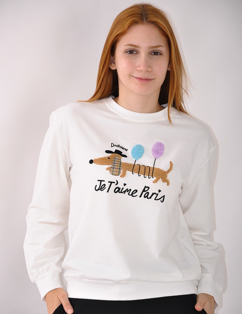 SUDADERA ESTAMPADA 