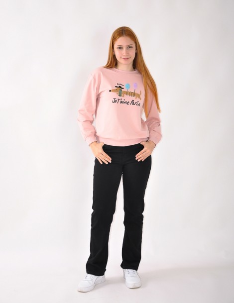 SUDADERA ESTAMPADA 