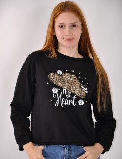 SUDADERA C/PEDRERÍA 
