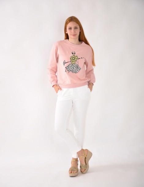 SUDADERA BORDADA 