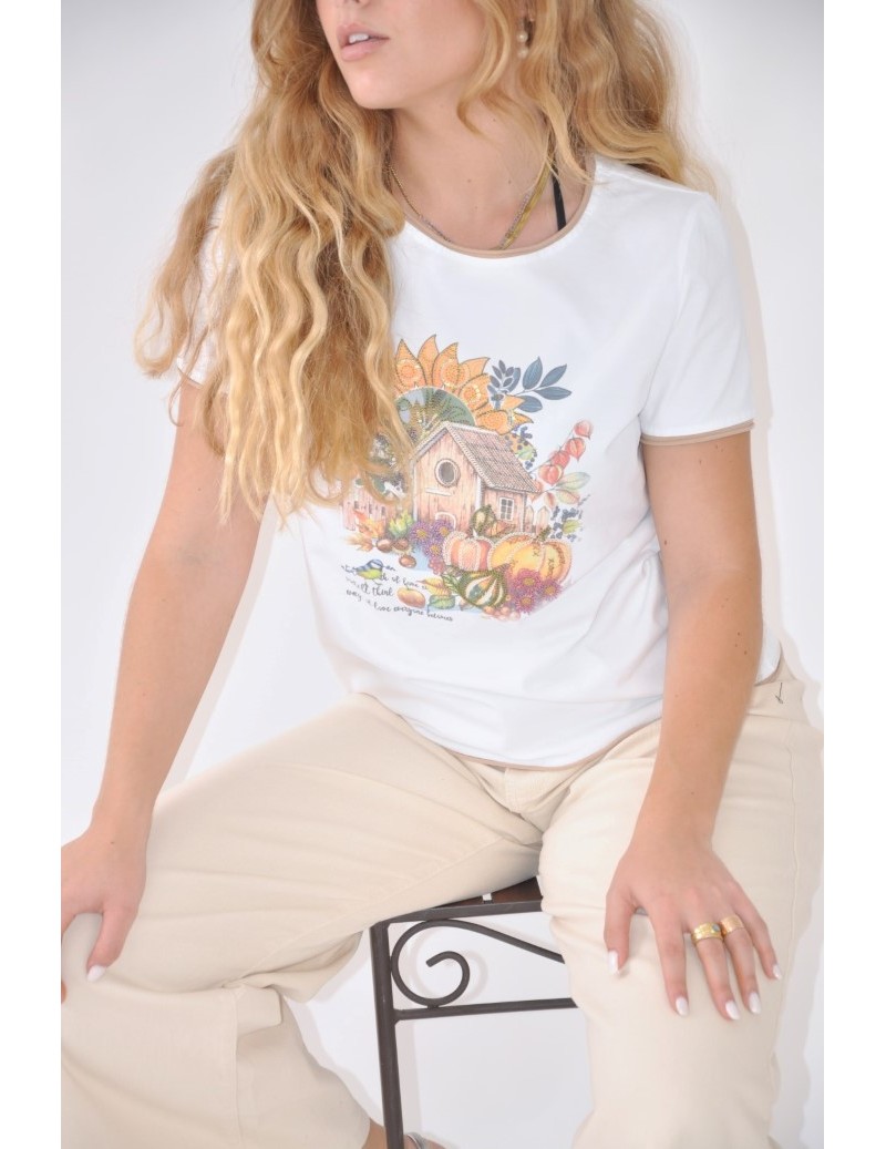 CAMISETA BORDADA 
