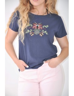 CAMISETA BORDADA