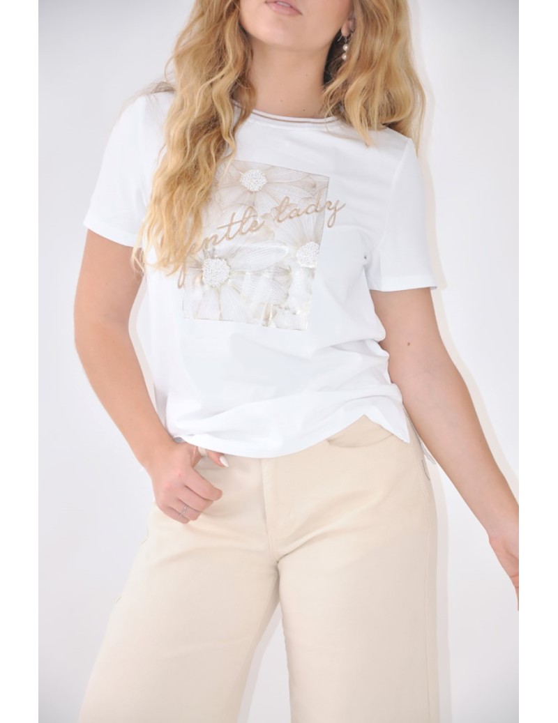 CAMISETA BORDADA 