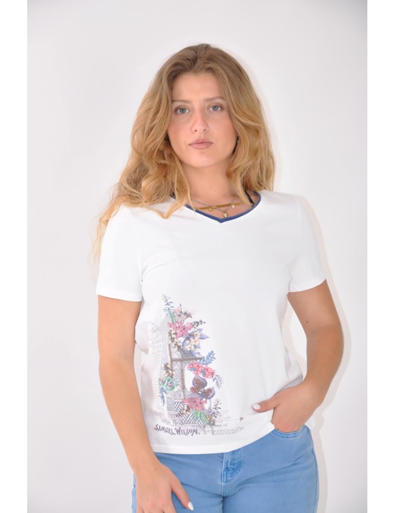 CAMISETA BORDADA 