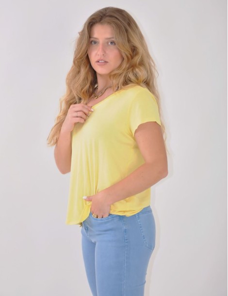 CAMISETA C/PICO LUREX