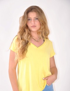 CAMISETA C/PICO LUREX