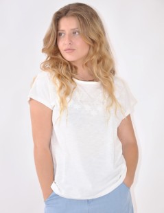 CAMISETA KIMONO ESTAMPADA 