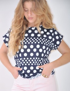 CAMISETA ESTAMPADA KIMONO