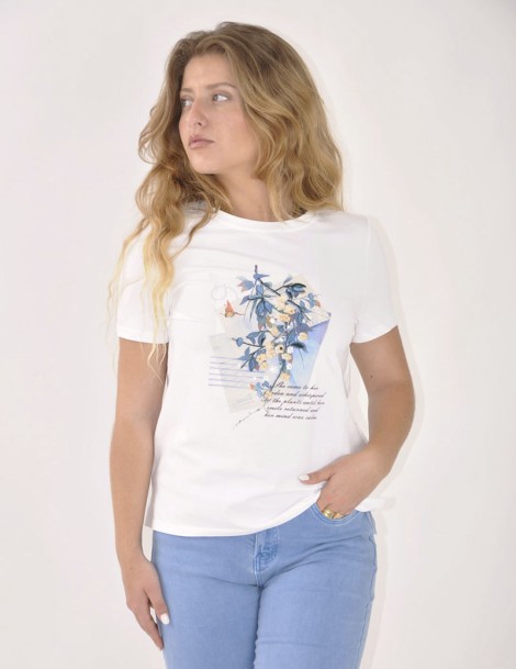 CAMISETA BORDADA