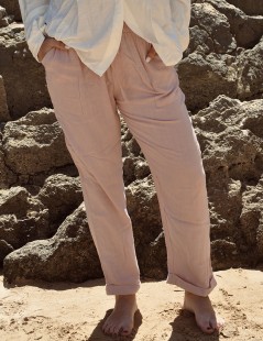 PANTALÓN TOBILLERO LINO