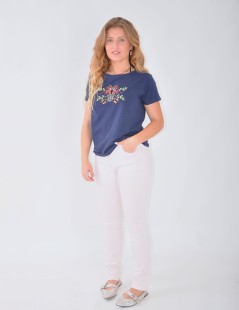 CAMISETA BORDADA