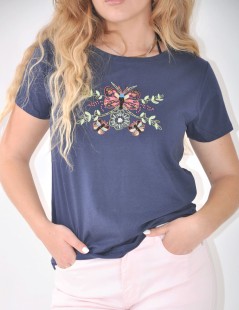 CAMISETA BORDADA
