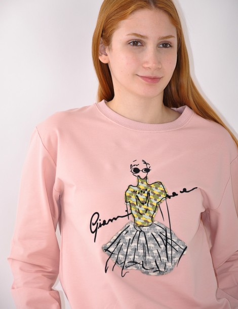 SUDADERA BORDADA 