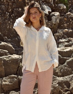 CAMISA M/LARGA BOTONES ESCONDIDOS 