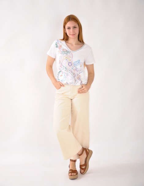 PANTALÓN SARJA ANCHO 