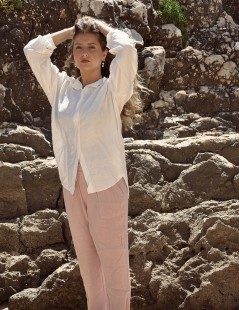 PANTALÓN TOBILLERO LINO