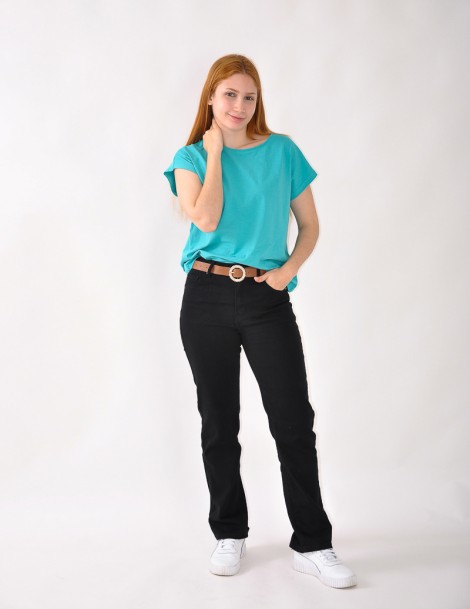 PANTALON SARJA RECTA 5 BOLSILLOS