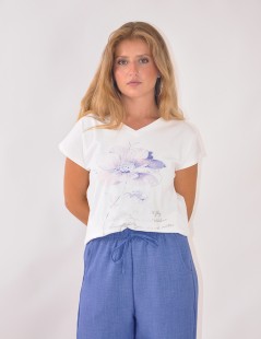 CALÇA RECTA LISA